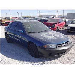 2003 - CHEVROLET CAVALIER // REBUILT SALVAGE