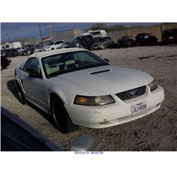 2001 - FORD MUSTANG