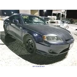 2006 - HYUNDAI TIBURON // REBUILT SALVAGE