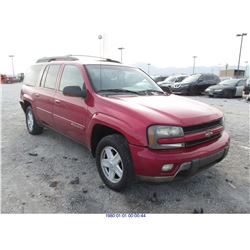 2003 - CHEVROLET TRAIL BLAZER// BONDED TITLE