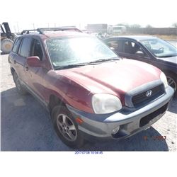 2001 - HYUNDAI SANTA FE