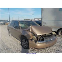 2005 - CHEVROLET MALIBU
