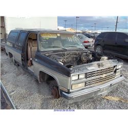 1989 - CHEVROLET SUBURBAN