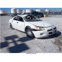 2003 - DODGE STRATUS