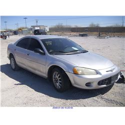 2003 - CHRYSLER SEBRING