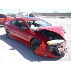 2001 - DODGE STRATUS// BONDED TITLE