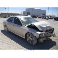 2003 - LINCOLN LS//SALVAGE TITLE// EXPORT ONLY