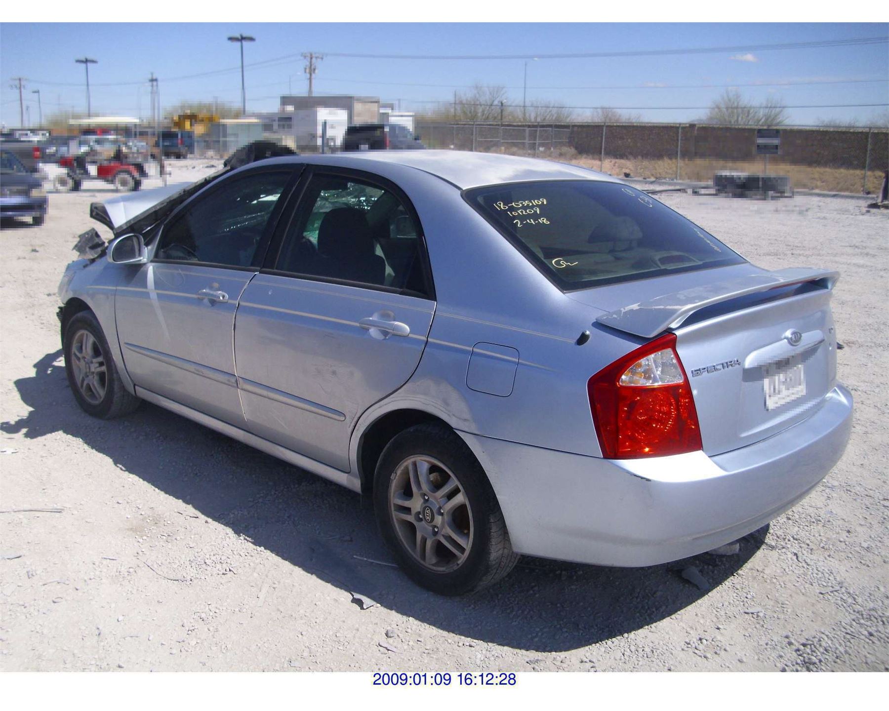 Vin kia spectra