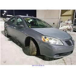 2009 - PONTIAC G6
