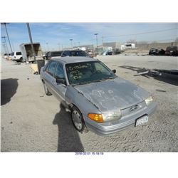 1995 - FORD ESCORT// REBUILT SALVAGE