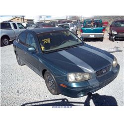 2003 - HYUNDAI ELANTRA//REBUILT SALVAGE