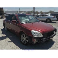 2007 - KIA OPTIMA//REBUILT SALVAGE