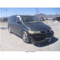 2000 - HONDA ODYSSEY//REBUILT SALVAGE