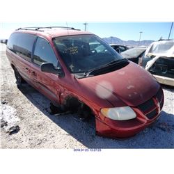 2002 - DODGE GRAND CARAVAN
