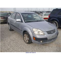 2007 - KIA RIO // SALVAGE TITLE