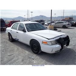 2011 - FORD CROWN VICTORIA