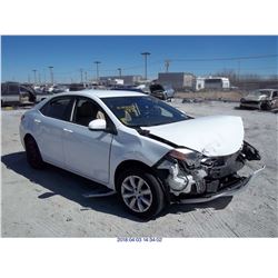 2015 - TOYOTA COROLLA