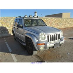 2003 - JEEP LIBERTY // SALVAGE
