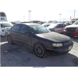 2001 - CHEVROLET MALIBU