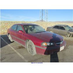 2005 - CHEVROLET IMPALA // BONDED TITLE