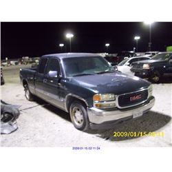 2001 - GMC SIERRA 1500