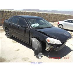 2007 - CHEVROLET IMPALA // SALVAGE TITLE