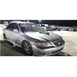 2001 - HONDA ACCORD EX // SALVAGE TITLE