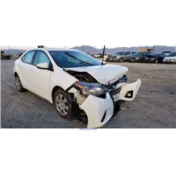 2016 - TOYOTA COROLLA