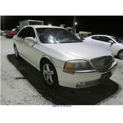 2001 - LINCOLN LS // SALVAGE TITLE