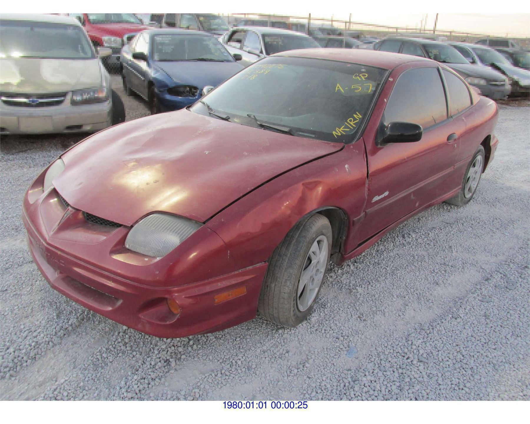 Бампер pontiac sunfire