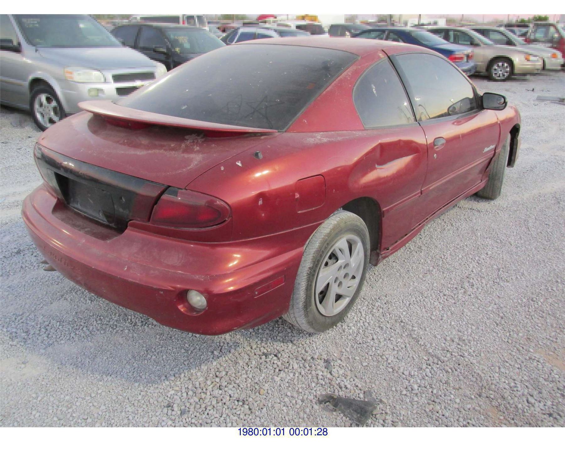 Бампер pontiac sunfire