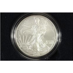 2007-W AMERICAN SILVER EAGLE UNC
