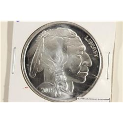 1 TROY OZ .999 FINE SILVER PROOF ROUND INDIAN /