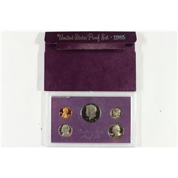1985 US PROOF SET (WITH BOX)