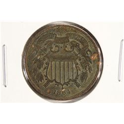 1864 US TWO CENT PIECE