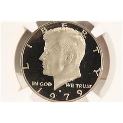 1979-S TYPE I KENNEDY HALF DOLLAR NGC PF69
