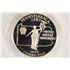 Image 1 : 1999-S SILVER PENNSYLVANIA QUARTER PCGS PR69 DCAM