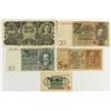 Image 1 : 5 ASSORTED GERMAN BILLS 1914-1 MARK, 1942-5 MARK,