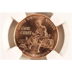2009 FORMATIVE YEARS LINCOLN CENT NGC MS66RD