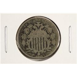 1866 SHIELD NICKEL