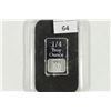 Image 2 : 1/4 TROY OZ. .999 FINE SILVER INGOT USCG