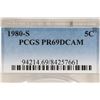 Image 3 : 1980-S JEFFERSON NICKEL PCGS PR69 DCAM