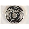 Image 1 : 1999-S SILVER GEORGIA QUARTER PCGS PR69 DCAM