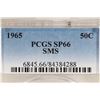 Image 3 : 1965 SMS 40% SILVER JOHN F. KENNEDY HALF PCGS SP66