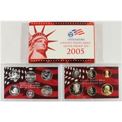 2005 US SILVER PROOF SET (WITH BOX)