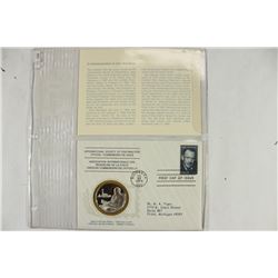 APPROX. 25 GRAM STERLING SILVER PROOF ROUND PNC