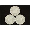Image 2 : 1954-D,57-D & 62-D FRANKLIN HALF DOLLARS