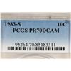 Image 3 : 1983-S ROOSEVELT DIME PCGS PR70 DCAM
