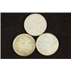 Image 1 : 3 ASSORTED CANADA SILVER 25 CENTS