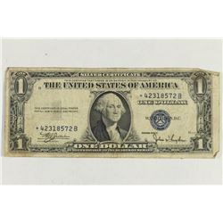 1935-C $1 SILVER CERTIFICATE STAR NOTE